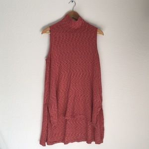 Anthropologie Sleeveless Turtleneck Tunic
